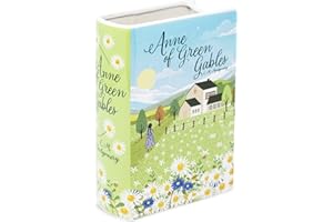 STEEL MILL AND CO. Steel Mill & Co Original Large Book-Shaped Decorative Vase, Ceramic Vases for Home Decor, Cute Bookshelf Decor, Unique Vase for Book Lovers, Anne of Green Gables