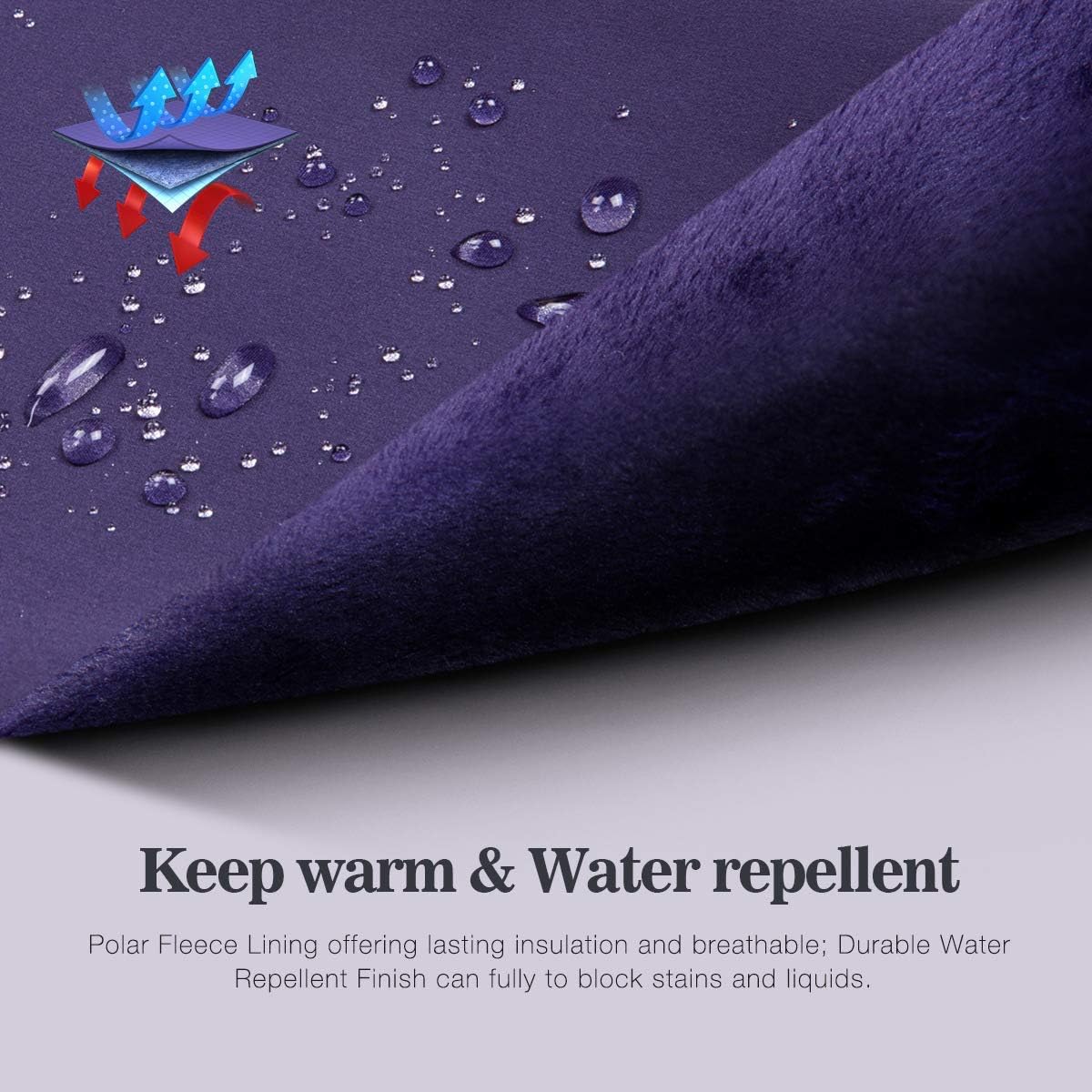 FREE SOLDIER Outdoor Women's Snow Ski Pants Soft Shell Fleece Lined Pants Water Resistant Camping Hiking Nylon Pants : Clothing