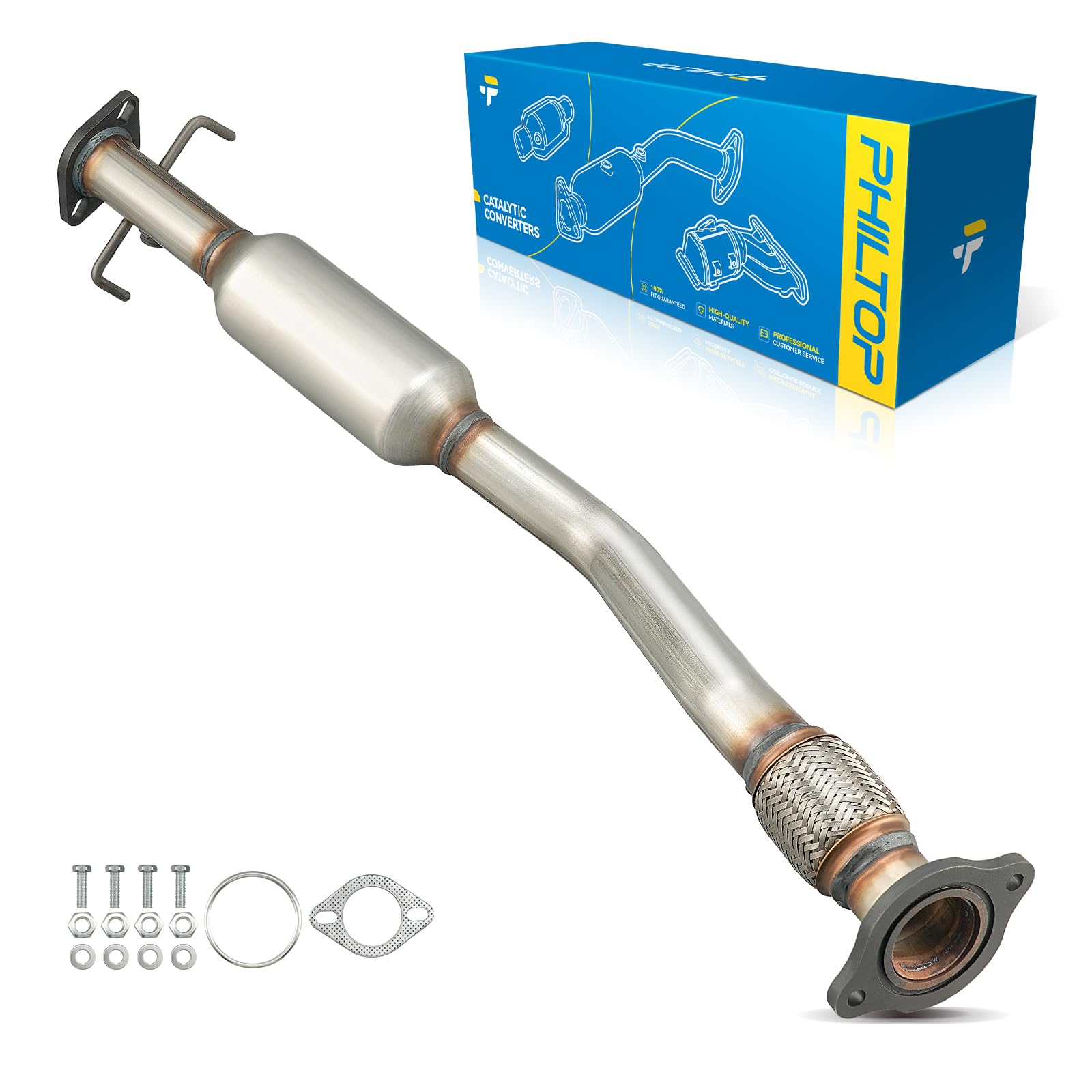 PHILTOP Catalytic Converter Kit Direct-Fit