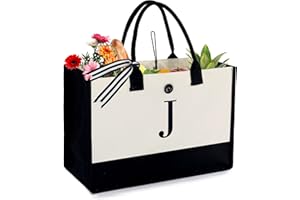 BeeGreen Birthday Gifts for Women 13oz Canvas Tote Bag For Women Who Have Everything Embroidery