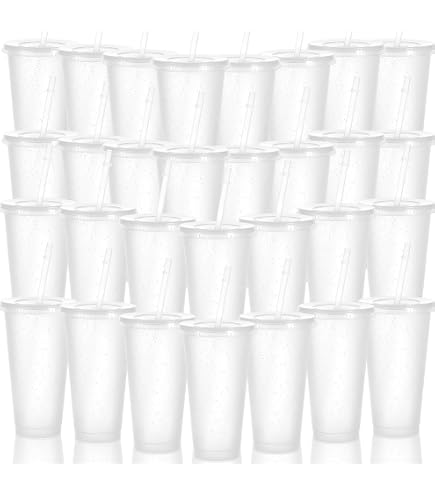 Amazon.com | DISCOUNT PROMOS Tall Orbit Acrylic Tumblers 20 oz. Set of 10,  Bulk Pack - Perfect for Iced Coffee, Soda, Other Hot & Cold Beverages -  Lime Green: Tumblers & Water Glasses