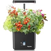 Indoor Garden Growing Systems Self-Watering Plant Pot Smart Gardening System with 17 Watts LED Grow Light Auto Timer Gardening Plant Gifts for Mom Plant Pot for vegetables herbs(No Seeds&amp;Soil)