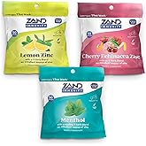 ZAND Immunity Variety 3 Pack - Lemon Zinc, Menthol and Cherry Echinacea Zinc Throat Lozenges - Good-for-You Dry Mouth Lozenges, Immune Support Supplement - Natural Flavor, Vegan, Gluten Free, 50ct ea