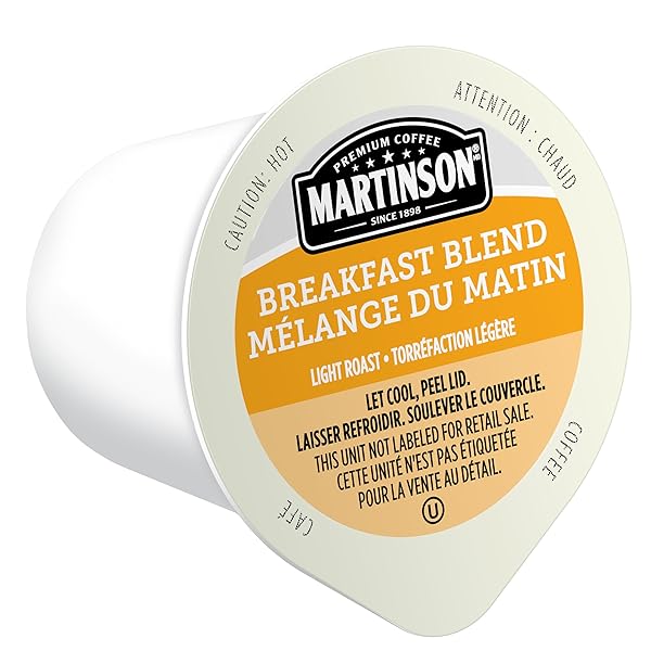 MARTINSON SINGLE SERVE COFFEE CAPSULES, BREAKFAST BLEND, COMPATIBLE WITH KEURIG K-CUP BREWERS, 24 COUNT