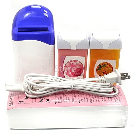 Buy New 4 In 1 Roll On Refillable Depilatory Hot Wax Heater Waxing