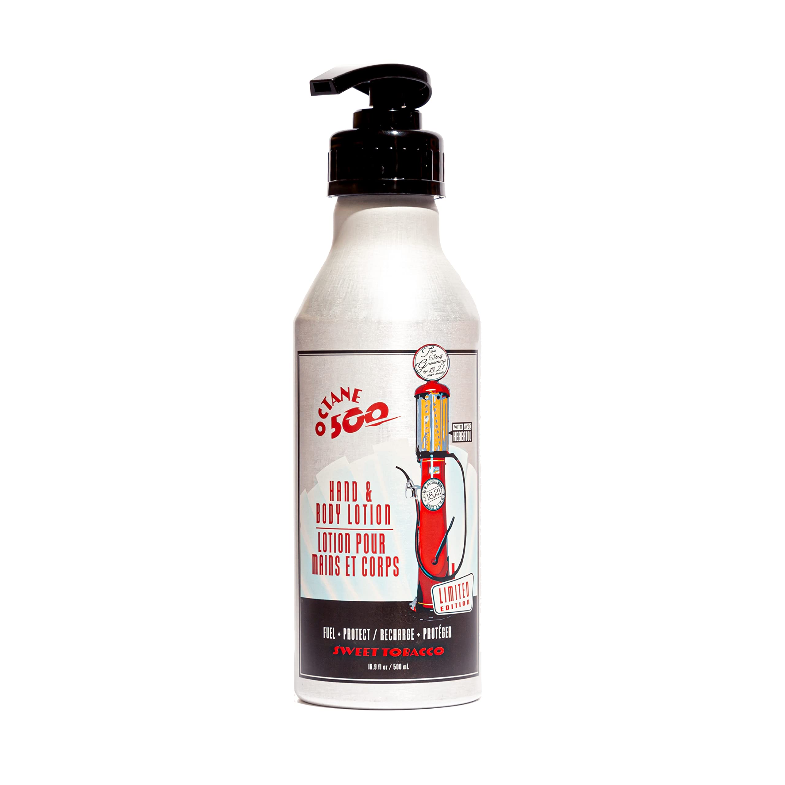 Photo 1 of 18.21 Man Made Octane 500 Sweet Tobacco Hand & Body Lotion, 16 fl. oz.
