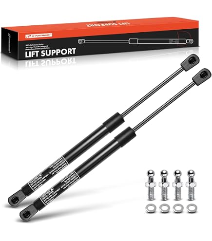C16-10610 Gas Strut Set (2 Pack) - 12.2" Extended, 13 Lbs Force Each
