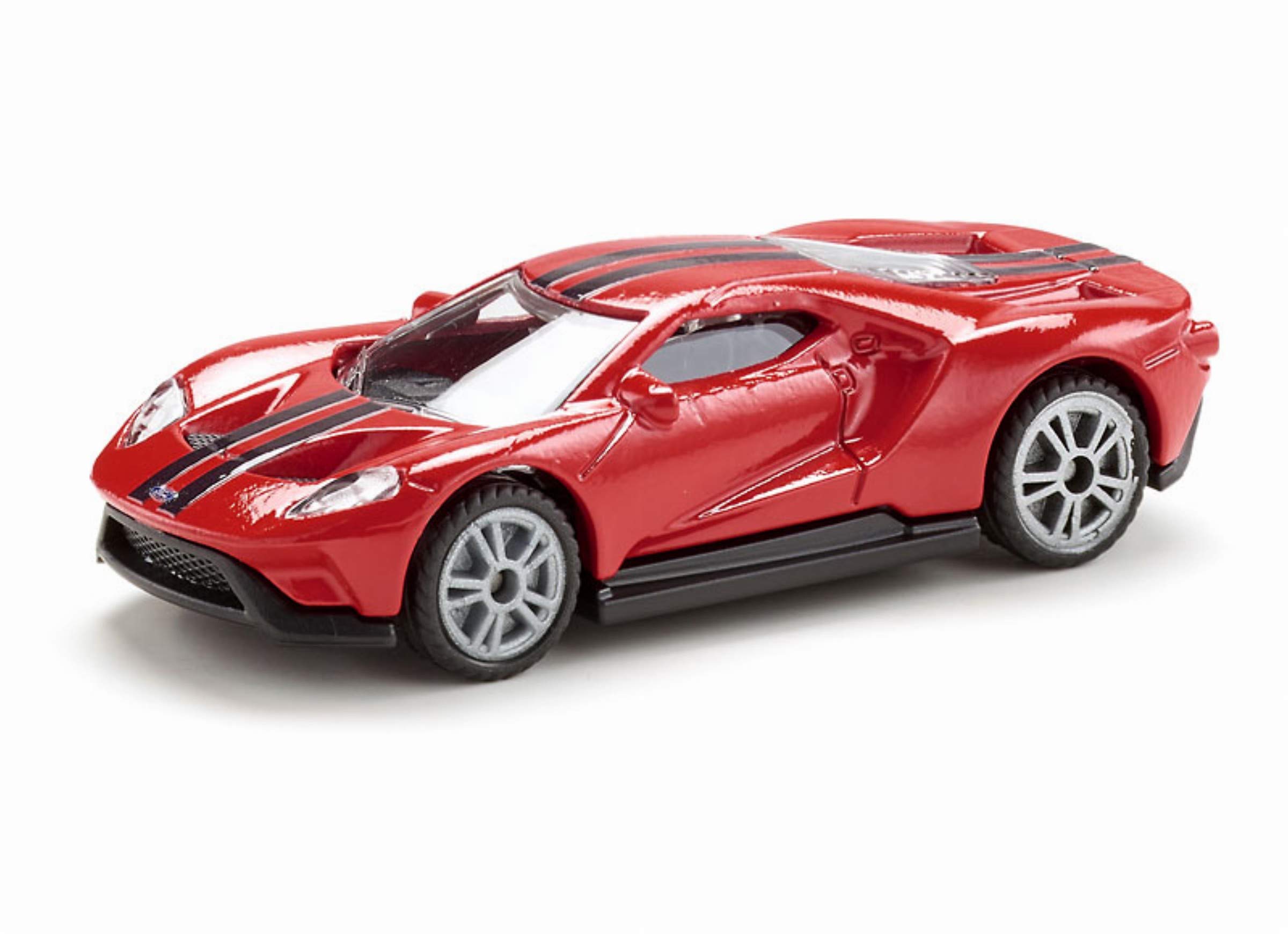 siku 1526, Ford GT Classic Sports Car, Metal,Plastic, Red, Compatible with other siku models of the same scale