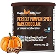 Castle Kitchen Pumpkin Spice Hot Chocolate (14 oz)-Dairy Free, Vegan Hot Cocoa Mix made With Decadent Dark Chocolate and Natural Flavors-Just Add Water-Unique Fall Flavor With No Artificial Sweeteners