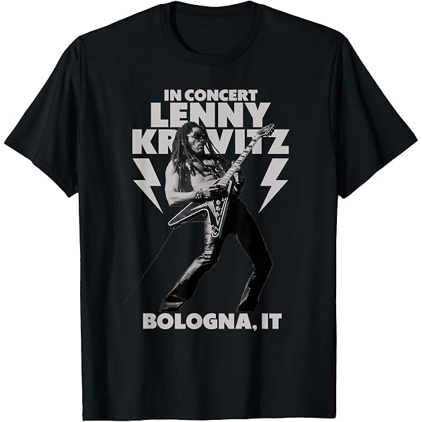 Amazon.com: Lenny Kravitz Blue Electric Light Tour 2025 Berlin T