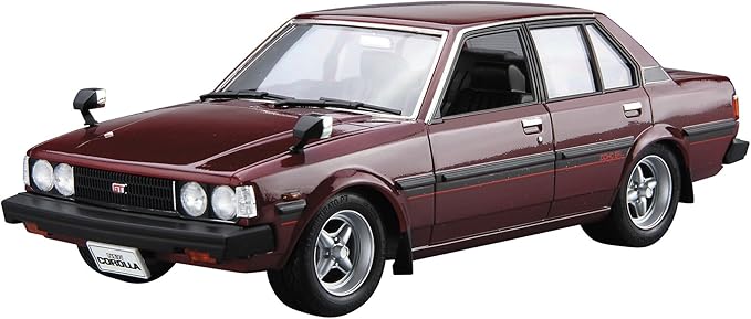 Amazon Co Jp 青島文化教材社 1 24 ザ モデルカーシリーズ No 44 トヨタ E70 カローラセダン Gt Dx 1979 プラモデル ホビー 通販