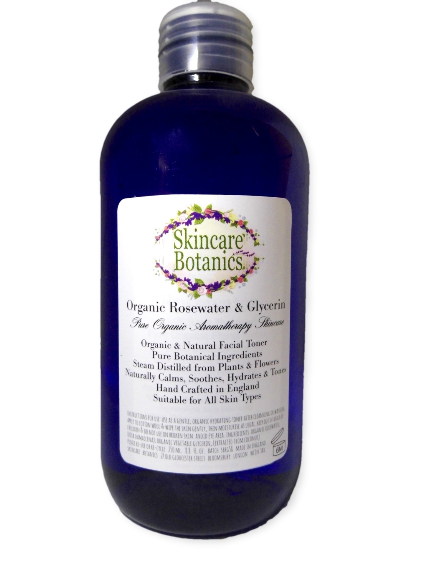 botanics rose water toner