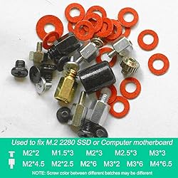 Akuoly M.2 SSD Screw Set PC Motherboard Screws
