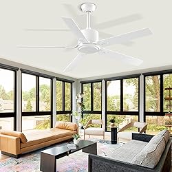 Outdoor Ceiling Fan, BECLOG Ceiling Fans 60” with