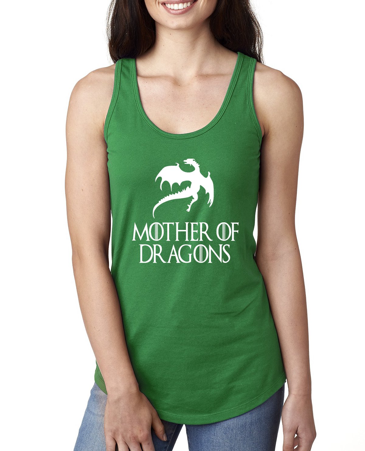 Mother Of Dragons Got Daenerys Targaryen Pop Culture Racerback Graphic T Shirt