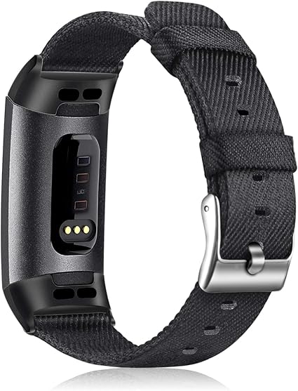 fitbit charge 3 woven band periwinkle