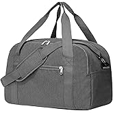 18" Small Carry on Bags for Airplanes with Laptop & Wet Compartment Underseat for Spirit Airlines Personal Item Travel Bag 18x14x8 in Duffle Gym Bag for Women Men