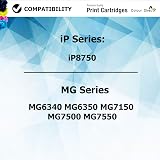 Colour Direct 550 551 Ink Cartridges for Canon iP8750 MG6340 MG7150 Grey (12pk view 2