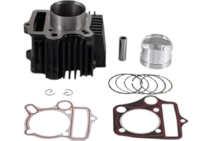 GOOFIT 52.4mm Engine Cylinder Piston Pin Ring Kit for 110cc Buggy Quad Dirt Bike ATV Go Kart motorcycle