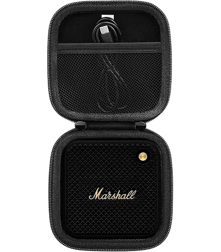 Marshall Willen II Bluetooth Speaker - Black/Brass | Amazon.com.br