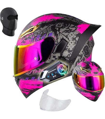 Amazon.com: Women Cool Blue Purple Adults Full Face Motorcycle Helmets, Flip up Modular Motorcycle Comfortable Helmet, Scooter Moped Street Cruiser Jet Breathable Helmets, Suitable for All Seasons DOT Approved : Automotive Amazon.com: Women Cool Blue Purple Adults Full Face Motorcycle Helmets, Flip up Modular Motorcycle Comfortable Helmet, Scooter Moped Street Cruiser Jet Breathable Helmets, Suitable for All Seasons DOT Approved : Automotive