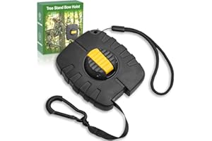 Seaperk Tree Stand Retractable Bow Hoist, Bow Rope, Bow Hunting Gear, Quick and Easy Reel Rope Up for Crossbow, Gun, Backpack, Rifle, Tree Stand Hunting Accessories, Black