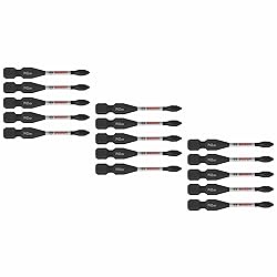 BOSCH ITDPH2215 15-Pack 2 In. Driven Phillips #2