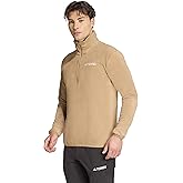 adidas mens Terrex Multi Essentials Half-zip Fleece Hiking Jacket