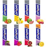 Powder Packets, Total 40 Sticks 8 Different Flavors Sampler Packets with Electrolytes, Vitamins, Variety Pack