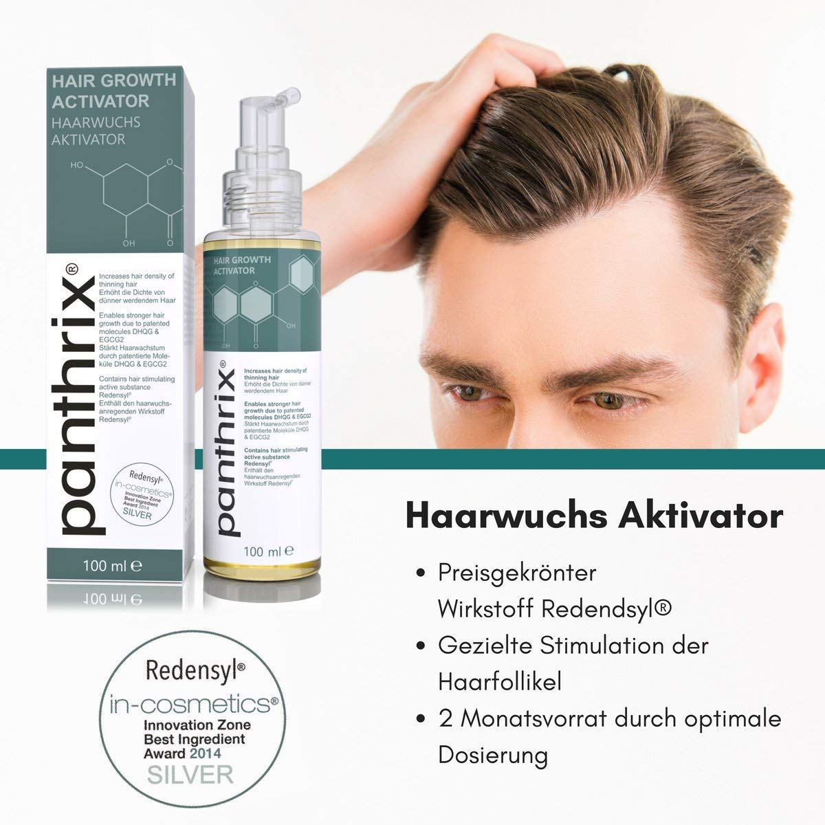 Panthrix activador del crecimiento del cabello