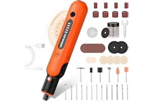 WorkBless Cordless Rotary Tool: 8V Rotary Tool Kit 103pcs Accessories - Electric Mini Power Rotary Tool for Polishing, Grindi