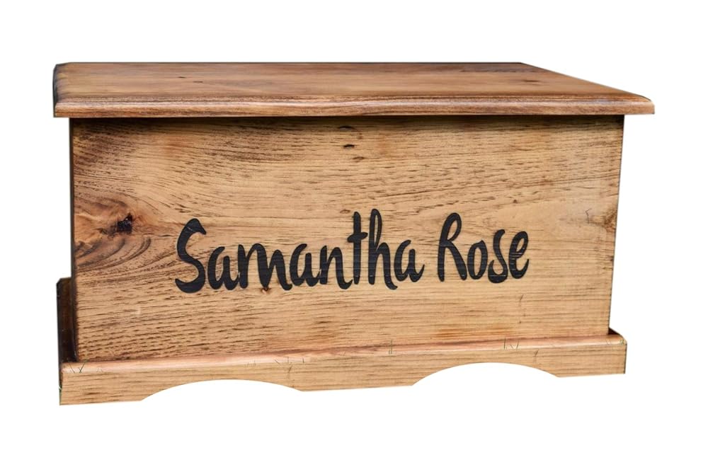 personalized baby girl toy box