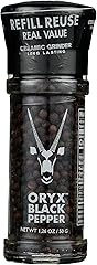 Oryx Black Pepper Grinder, 1.26 Oz