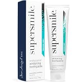 Supersmile Original Mint Whitening Toothpaste, Fluoride-Free, 3.4 Oz | Calprox&reg; Powered, Whitens 5.5 Shades in 7 Days, TSA-Approved Travel Size, Signature Mint, Veneer Safe