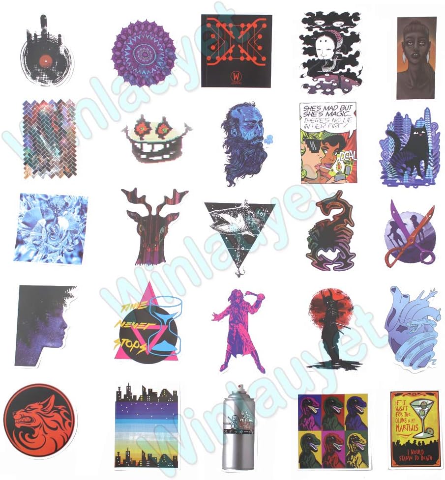 magic design bike stickers