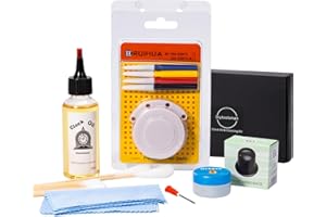 DIYTOOLSMAN 100% Synthetic Clock Oil kit, Easy to Clean Lubricate for Grandfather, Cuckoo, Mantel, and All Other Clocks, Including Oiling Instructions