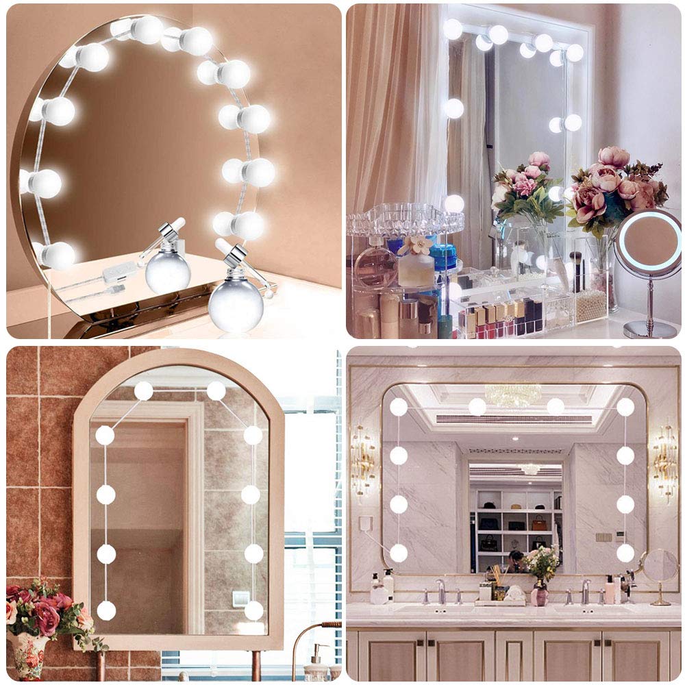 Bombillas de Maquillaje Hollywood Espejo de Maquillaje Función de