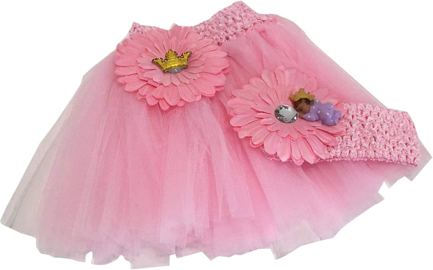 Amazon Com Pink Tutu Diaper Cake Ethnic Princess Theme Baby