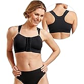 CAREFIX Bella Post Surgery Compression Bra | Post Surgical Bra Front Closure | Breast Surgery Recovery Bra