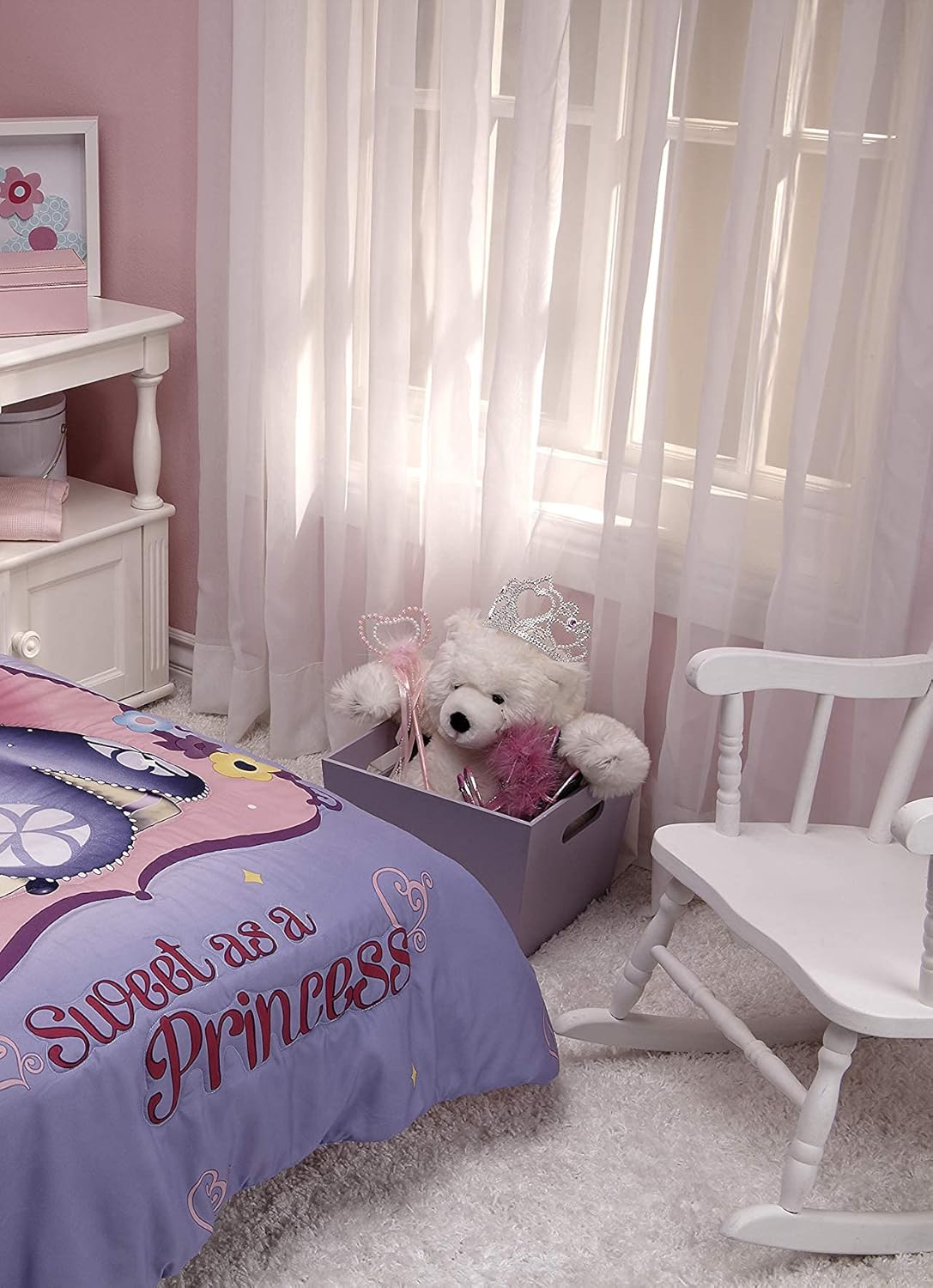 Amazon Com Disney Sofia 4 Piece The First Toddler Set Sweet As A Princess Childrens Mattress And Box Spring Sets Baby