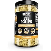 PURE ORIGINAL INGREDIENTS Bee Pollen, No Magnesium Or Rice Fillers, Always Pure, Lab Verified (730 Capsules)