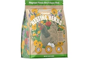 Eaton Pet and Pasture Premium Nesting Herbs, Aromatic Blend for Nesting Boxes & Chicken Coop, Natural Refresher & Pest Deterrent