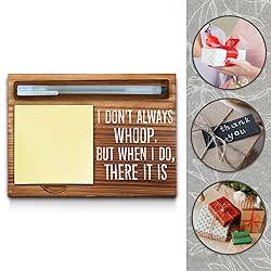 I Don't Always Whoop Sticky Note Holder, Funny