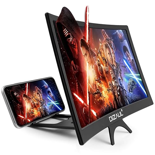 3D Screen Magnifier for Smartphone – Curved HD Mobile Phone