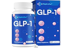 KEPTROHY GLP-1 Support | GLP-1 Supplement, GLP Support Core with Synbiotics, Hops Extract, Eriocitrin Support GLP-1 Level Naturally, Natural GLP-1 Supplement for Women and Men, Take Before Meal - 60 Count