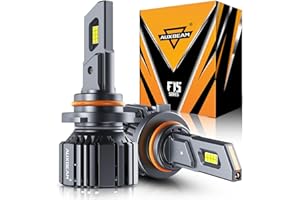 Auxbeam 9005 HB3 Fog Light, F15 Series 20000LM 9005 Powersport Light for Off-Road Use or Fog Light-2 Pack