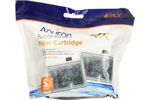 Aqueon (2 Pack) Minibow Replacement Filter Cartridge Size Small (6 Cartridges Per Pack / 12 Total)