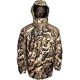 HOT SHOT Men’s 3-in-1 Insulated Camo Hunting Parka, Waterproof Jacket, Versatile Camouflage Hunting Clothes for Men