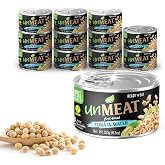 unMEAT Plant-Based Tuna Flakes in Water, 6.3 oz, 12 Pack | Vegan canned tuna alternative that is fish-free and plant-based