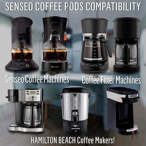 Senseo Coffee Machine Pods Senseo Mild Light Roast Coffee Pods, 16